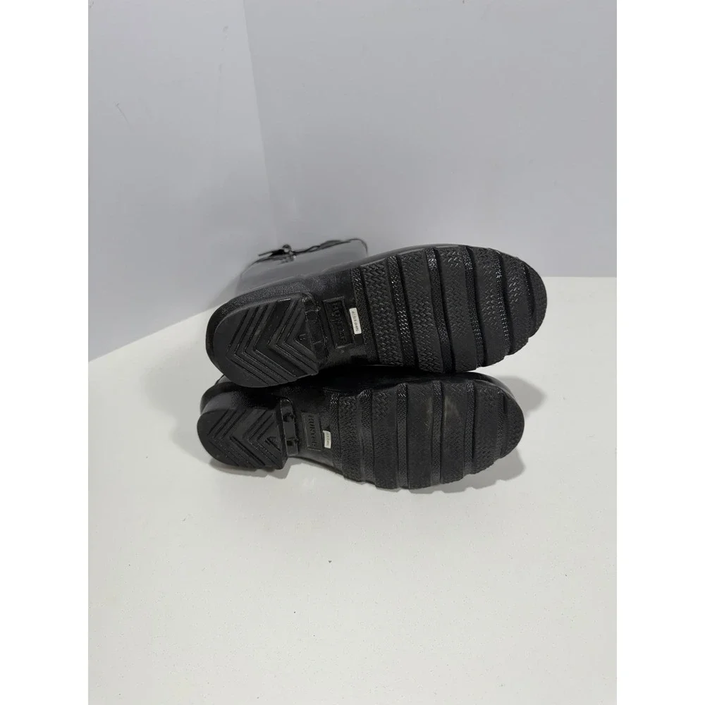 Hunter Original Kids Gloss Black Tall‎ Rain Boots US 4B/5G JFT6000RGL